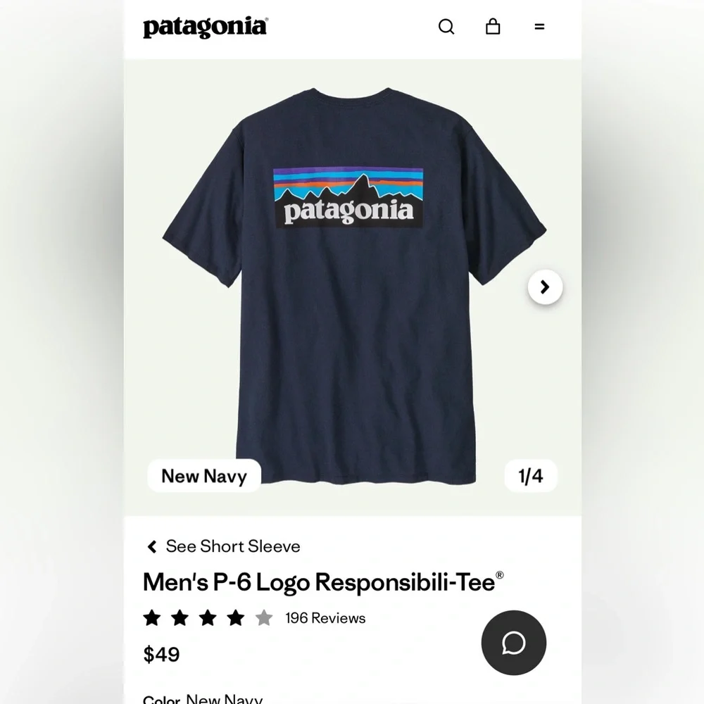 Patagonia Responsibili-Tee - Picture 6 of 6